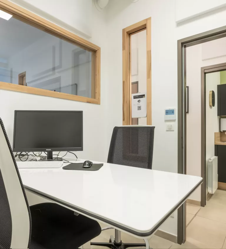 Bureau du Village Socrate, Le Havre pour coach et client en entretien